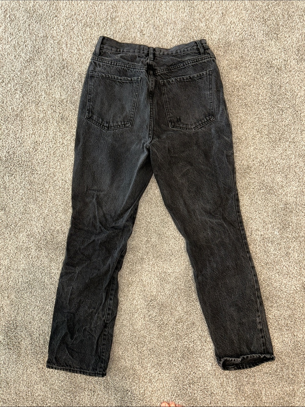 PacSun Black Distressed Dad Jean - Picture 3 of 3